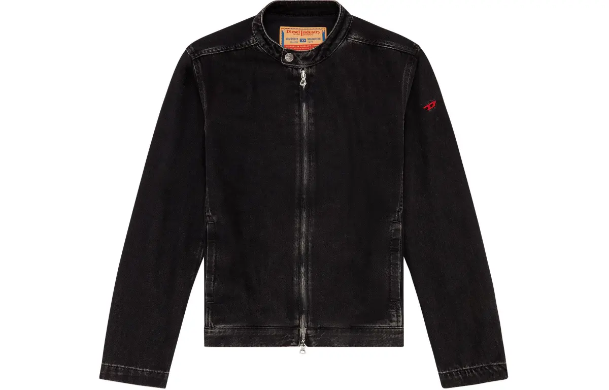 Diesel D-Glory denim moto jacket