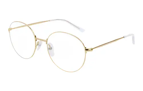 Balenciaga Prescription Glasses Unisex Gold