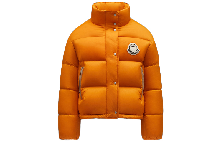 Мужской пуховик MONCLER GENIUS x PALM ANGELS (оранжевый)