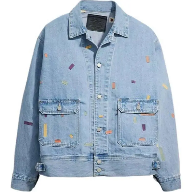 Levis Embroidered Denim Jacket