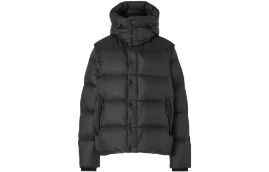 Burberry Hooded Padded Down Jacket