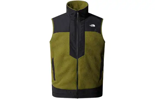 The North Face zip-up logo-print gilet