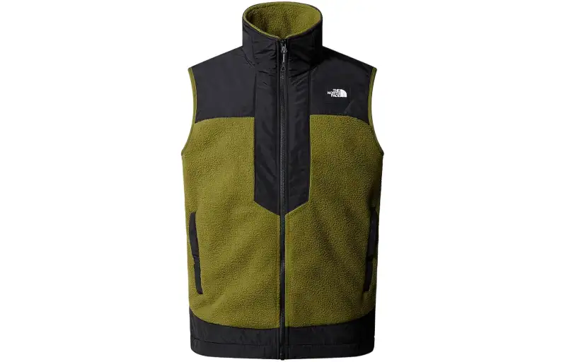 The North Face zip-up logo-print gilet