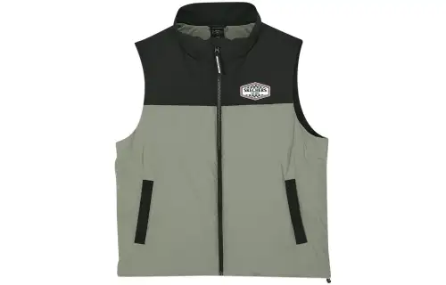 Skechers Vest Men's Rock Blue Grass Green
