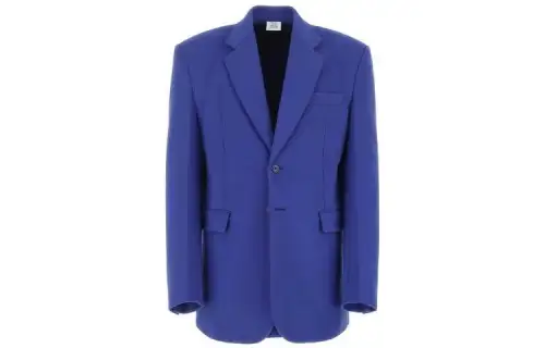Vetements Jackets Men's Blue Suit Collar Moderate Other