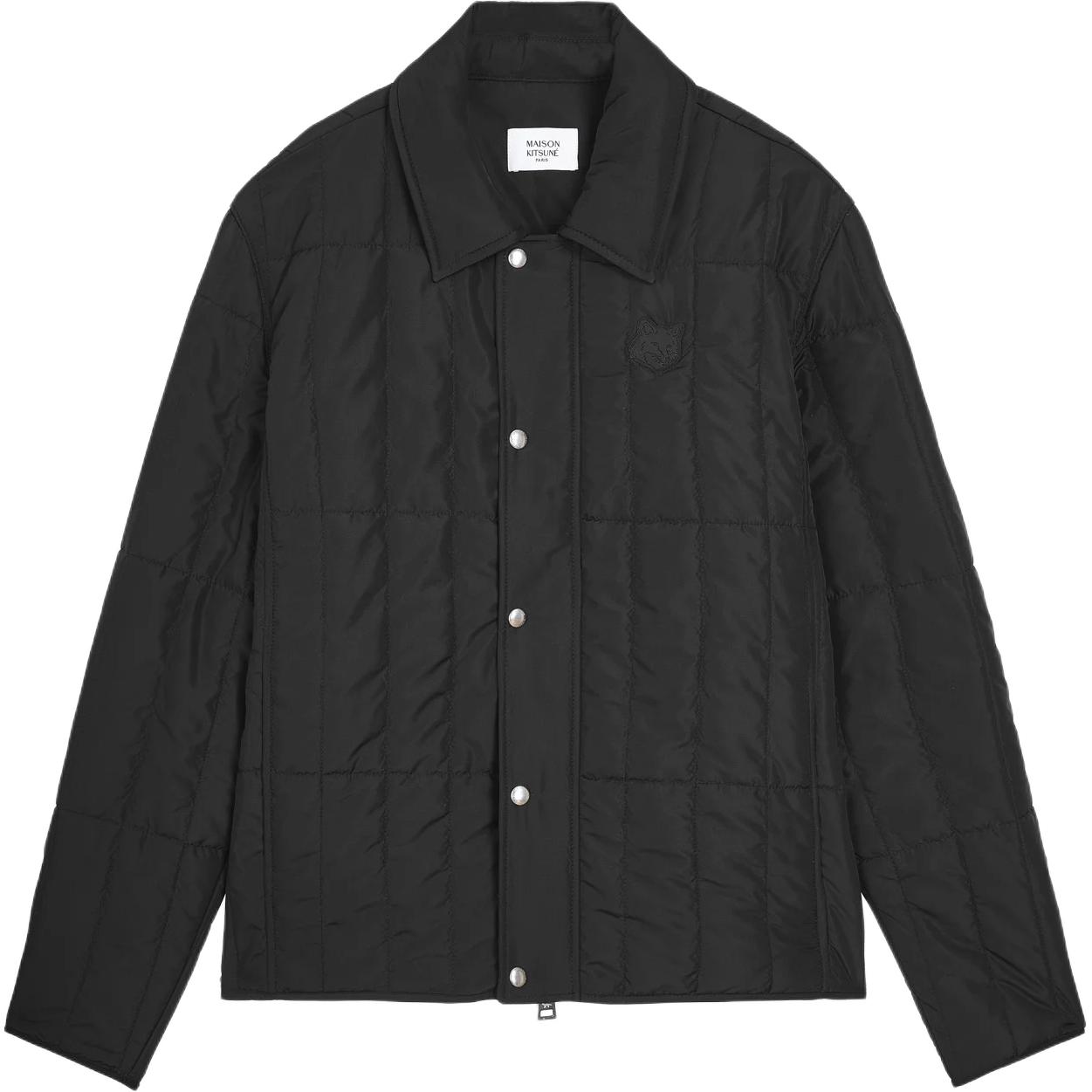 Мужская куртка Maison Kitsune FW24 (черная)