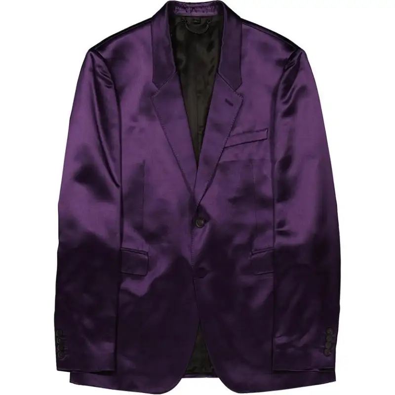 Burberry Business Suit Men's Purple