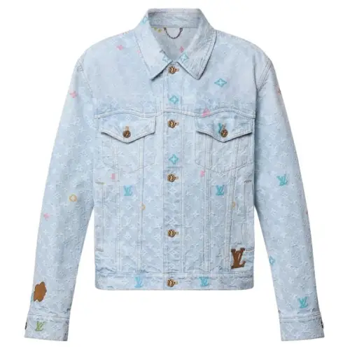 LOUIS VUITTON 2010s X Tyler The Creator Denim Jacket