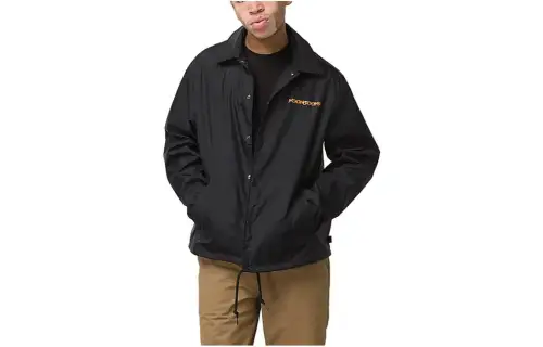 Vans Jackets Men's Black Lapel Moderate Other