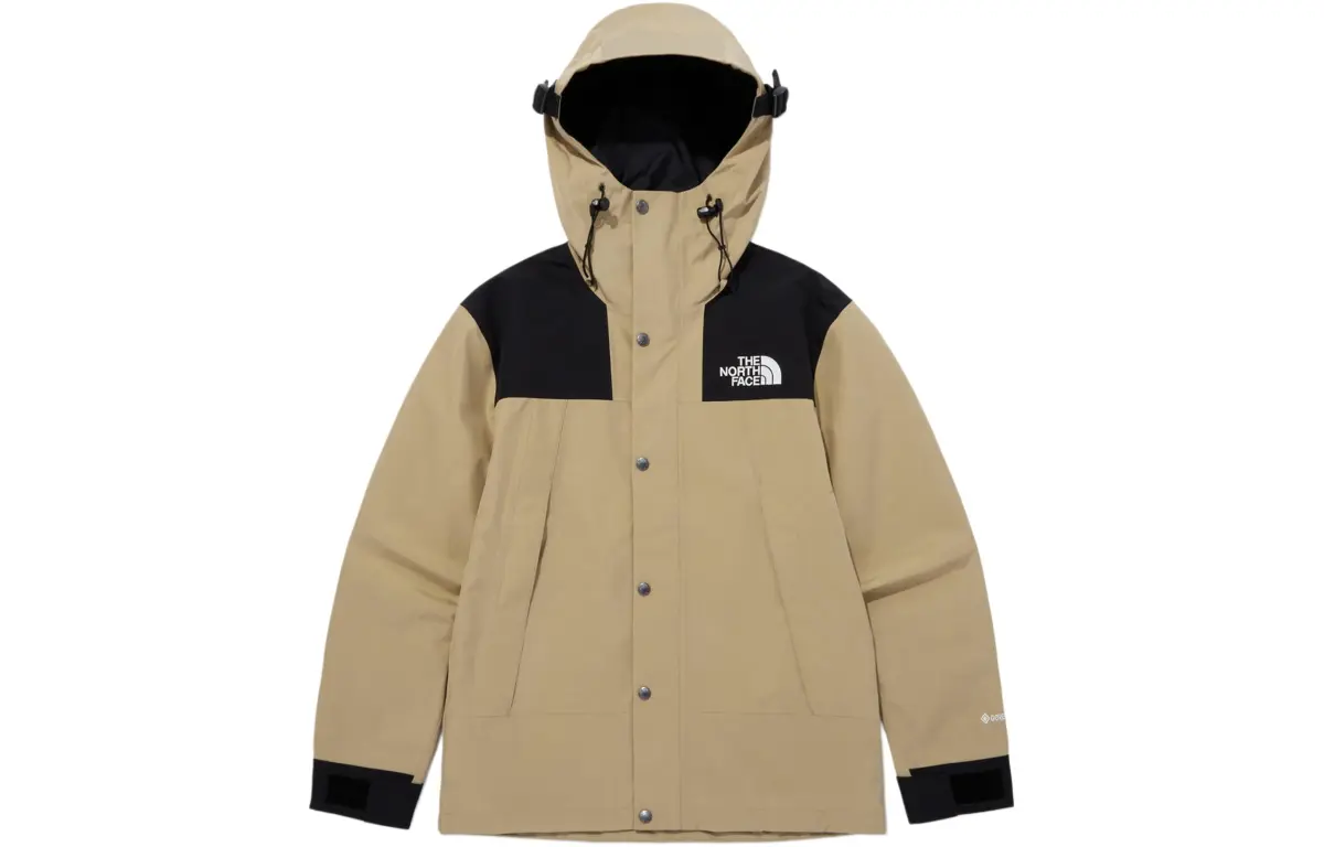 THE NORTH FACE 1990 Hiking Outdoor Hiking Business/Casual Waterproof And Windproof Windbreaker Jacket Unisex Khaki