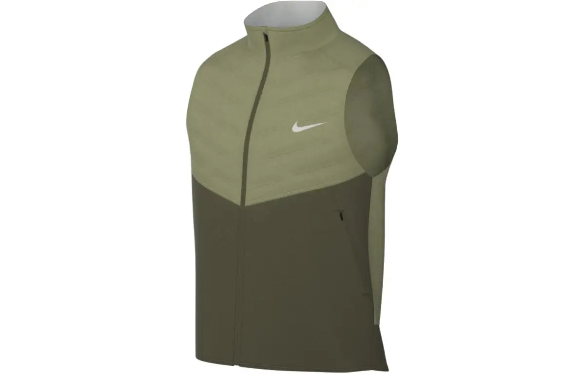 Nike Vests Unisex Green Stand Collar Moderate Other