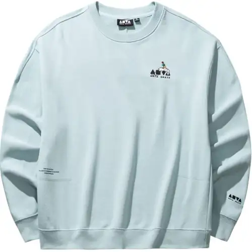 Anta Life Collection Sweatshirt Unisex Grass Wood Blue