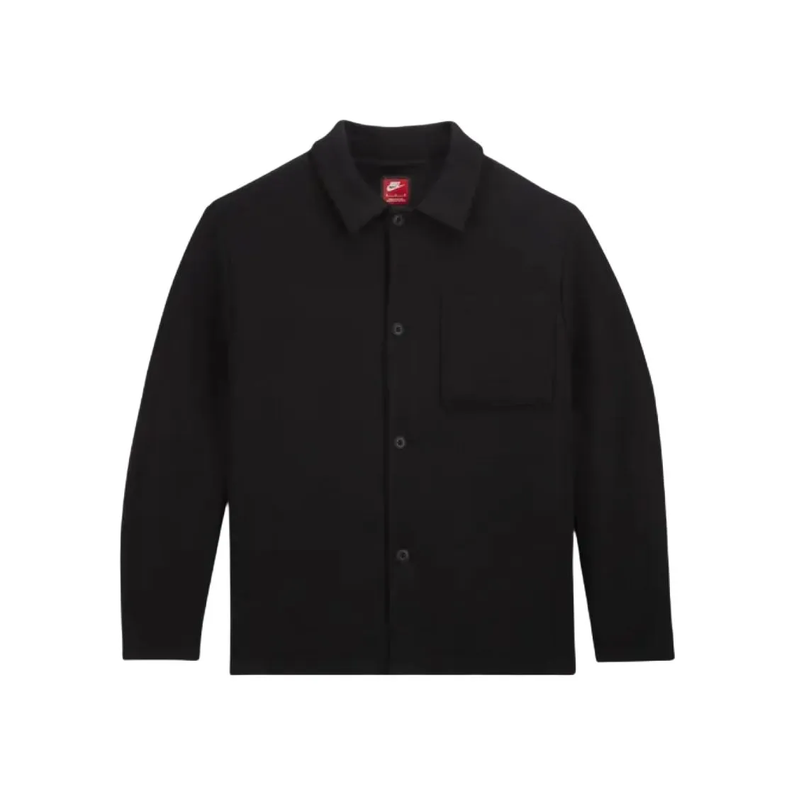 Nike Jackets Men's Black Lapel Moderate Other