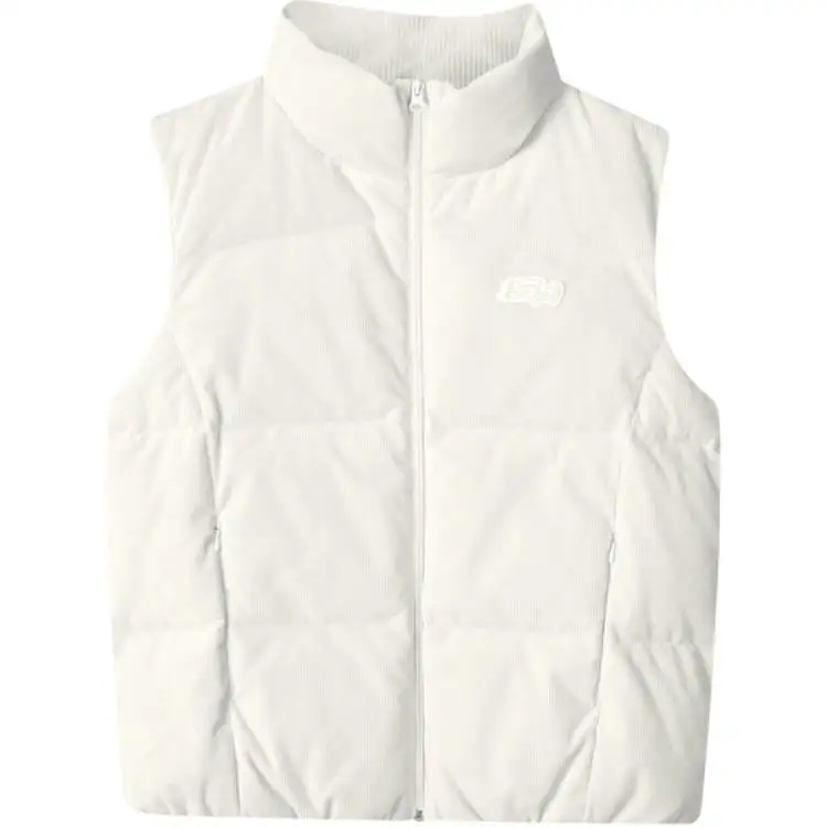 Skechers Vest Unisex Marshmallow White