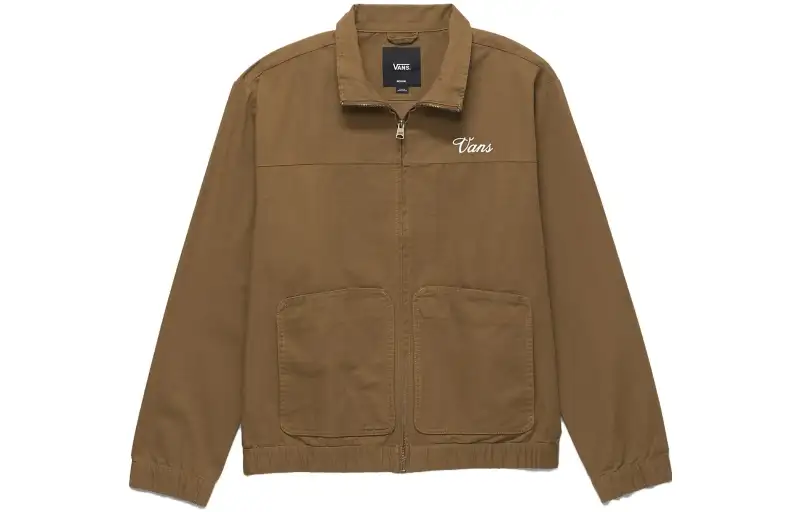 Vans KELLER STATION Jackets Men's Brown Lapel Moderate Other