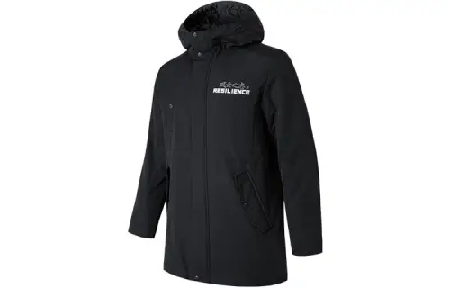 ANTA Life Collection Down Jackets Unisex Black Hooded Moderate Other