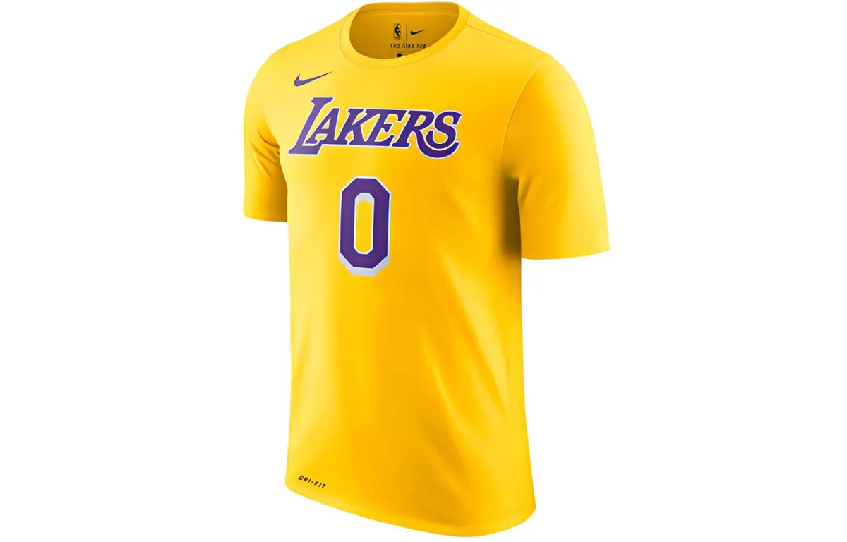 Nike Nba Los Angeles Lakers Russell Westbrook T shirt