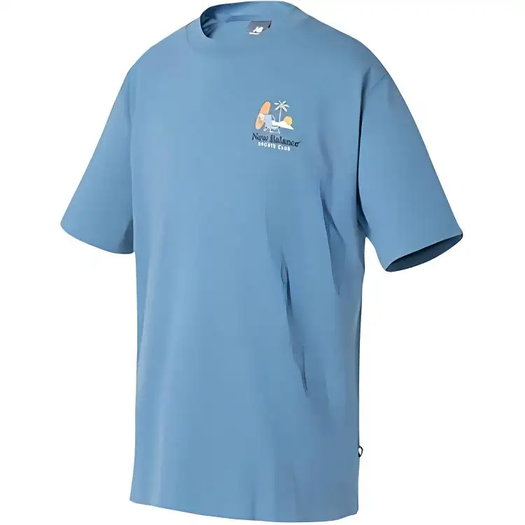 New Balance T Shirt Unisex Blue