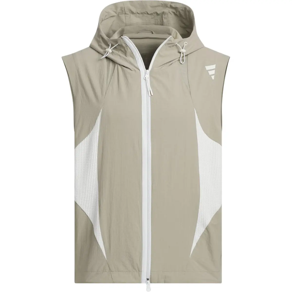 Adidas FUTURE STYLE WOVEN VEST Men's Pebble Silver Gray/Light Gray