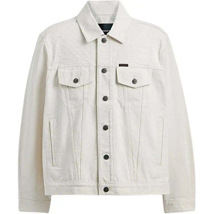 COACH Jackets & Coats Men's White