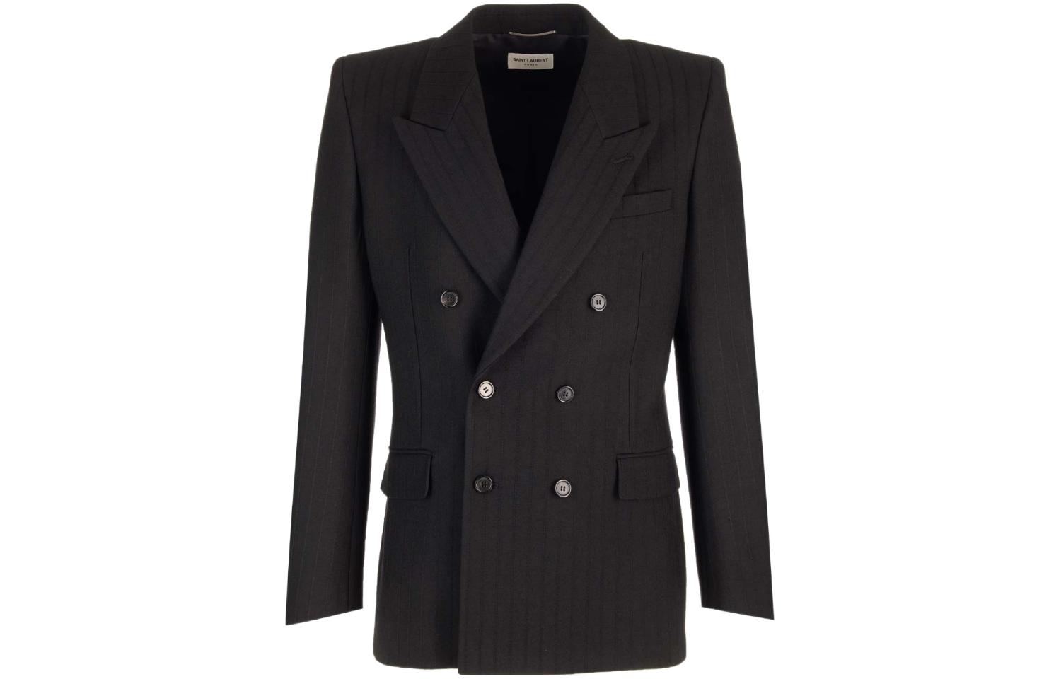 SAINT LAURENT FW23 Business Suit Men's Black