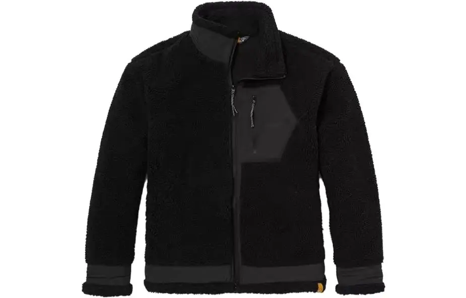 Timberland Jackets Unisex Black Stand Collar Thin Straight Fit