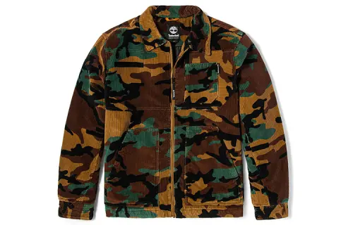 Timberland Puffer Jacket Men's Camouflage