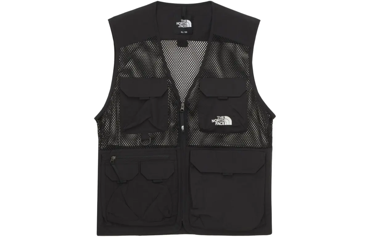 THE NORTH FACE M'S Exploring Mesh Vest Black Korea Version
