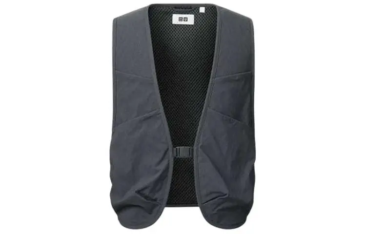 UNIQLO U Collection SS24 Vest Men's Dark Gray