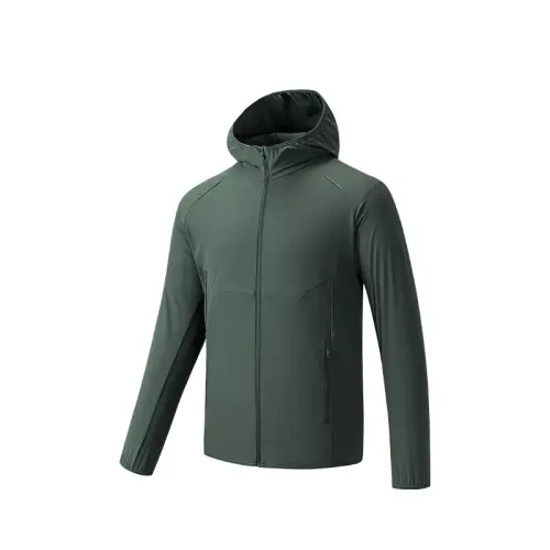 Anta Running Collection Jackets & Coats Men's Journey Green