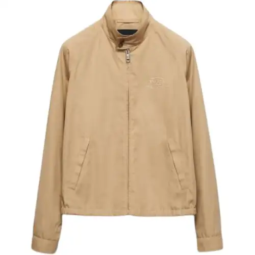 Prada gabardine-weave jacket