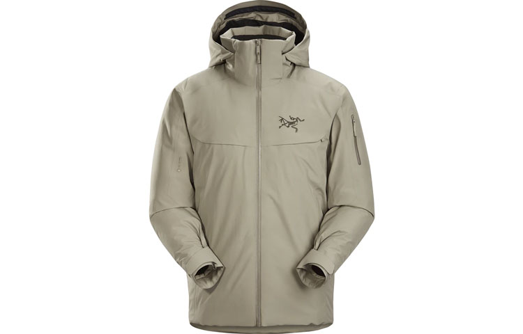Arcteryx Windproof waterproof breathable keep warm ski jacket with zipper with hood