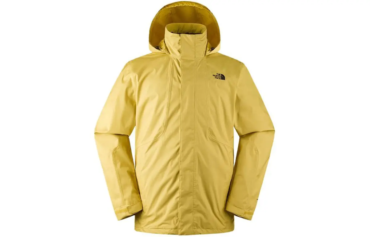 THE NORTH FACE Urban Exploration Waterproof And Windproof Windbreaker Jacket Men's Yellow
