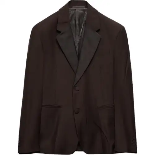 PRADA SS25 Business Suit Men's Ebony