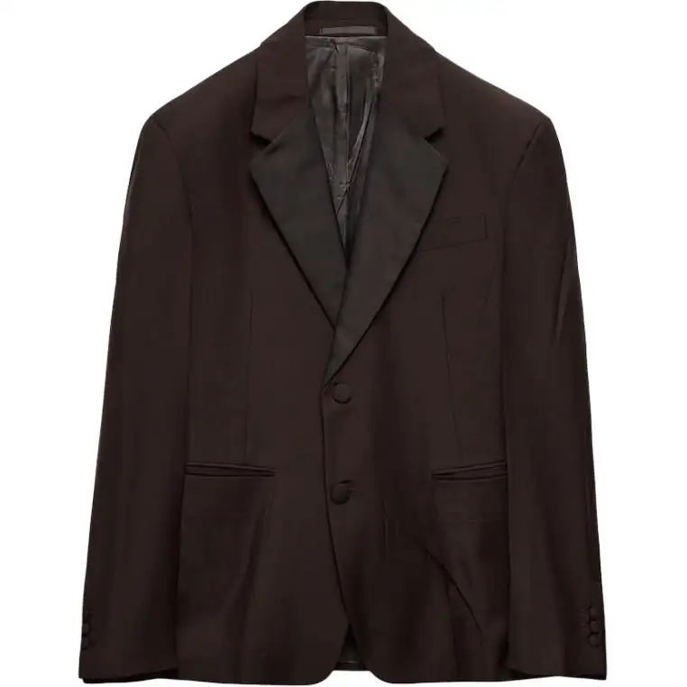 PRADA SS25 Business Suit Men's Ebony