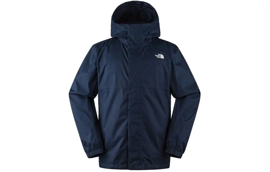 THE NORTH FACE Waterproof, Windproof, Breathable, Water Repellent Windbreaker Jacket Men's Marine Blue