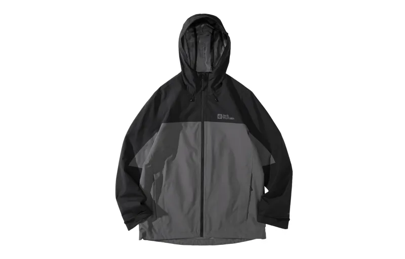 Jack Wolfskin WEILTAL Treasure Breathable Lightweight Single Layer Hiking Outdoor Hiking Urban Life/Travel/Commuting Waterproof Windproof Breathable Jacket Men's Style
