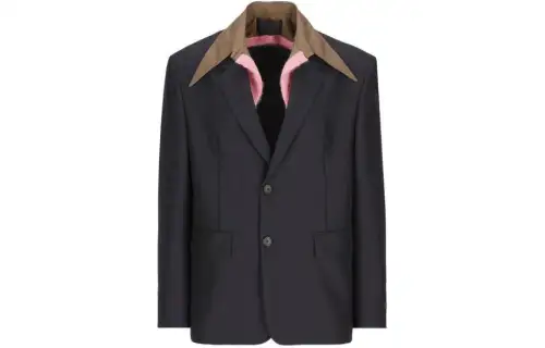 Prada Single-Breasted Long-Sleeved Jacket