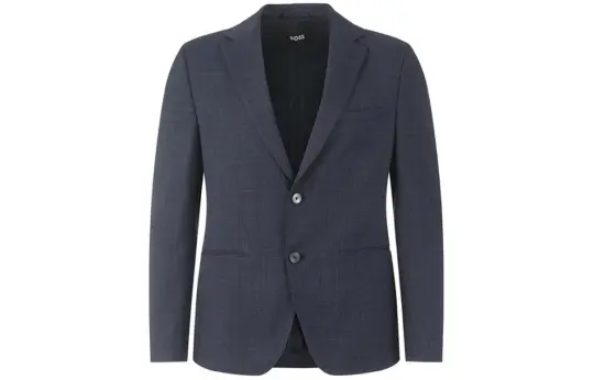 HUGO BOSS Business Suit Coat Men's Dark Blue