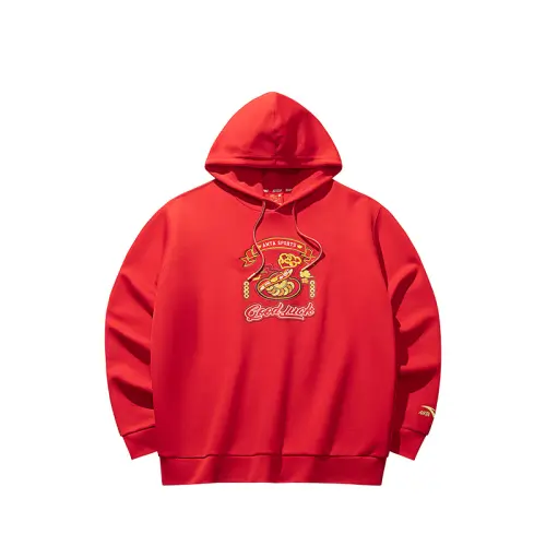 Anta Life Collection Sweatshirt Men's Rich Red
