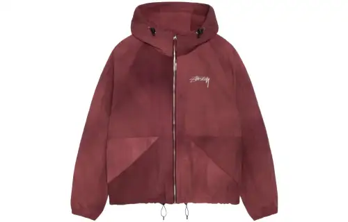 Stussy Beach Shell Fur Print Jacket
