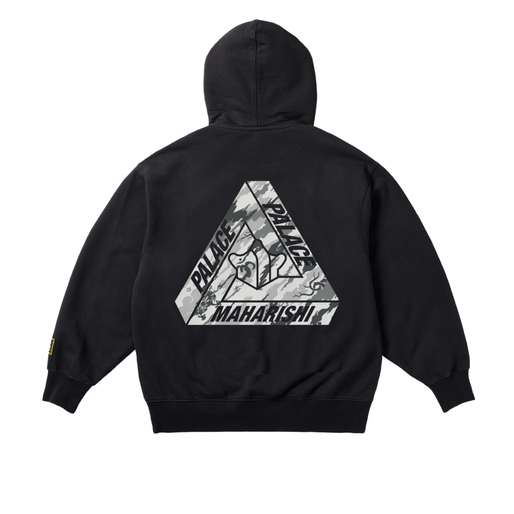 Худи Palace Maharishi (черное)