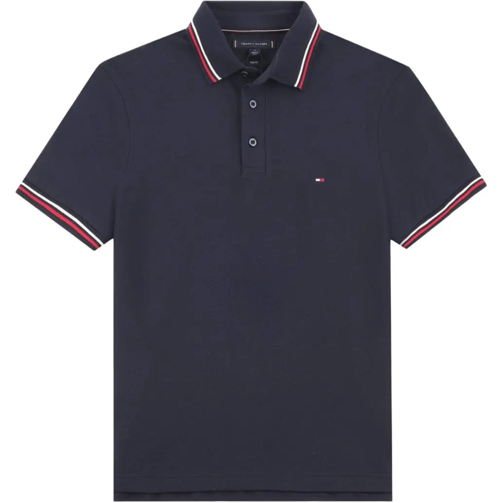 Tommy Hilfiger Polo Shirt Men's Dark Blue