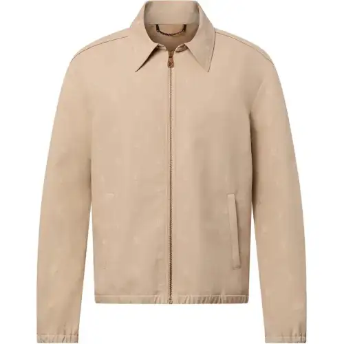 Lv Lv Blason Cotton Jacquard Blouson