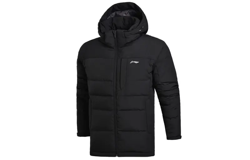 Li Ning Down Jacket Men's Standard Black