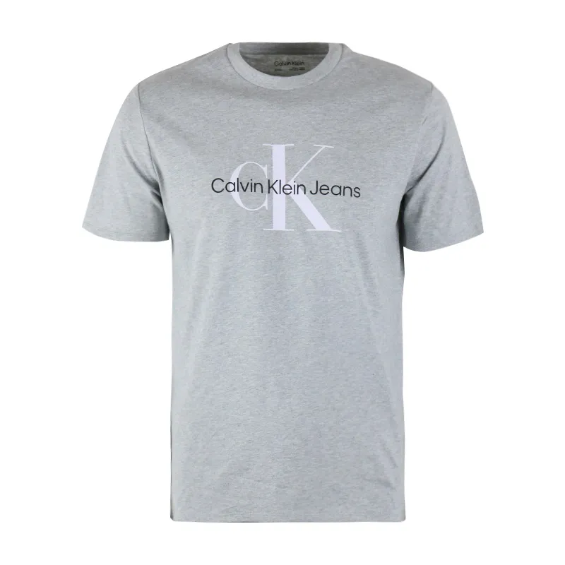 CALVIN KLEIN T Shirt Men's Light Gray