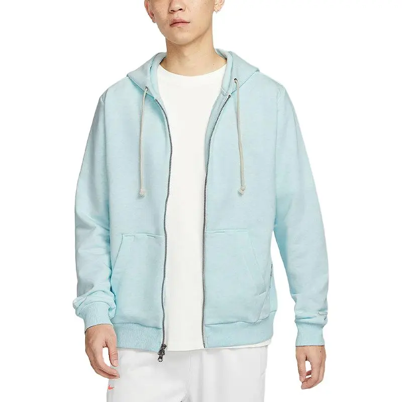Nike Dri FIT Standard Issue Jackets & Coats Men's Glacier Blue/Color/Light Ivory White
