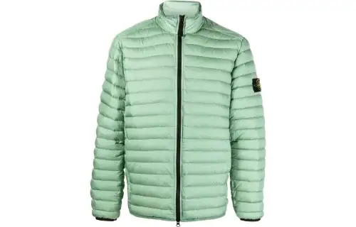 Stone Island Compass-patch puffer jacket