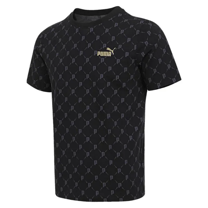 PUMA ESS SS25 T Shirt Unisex Black