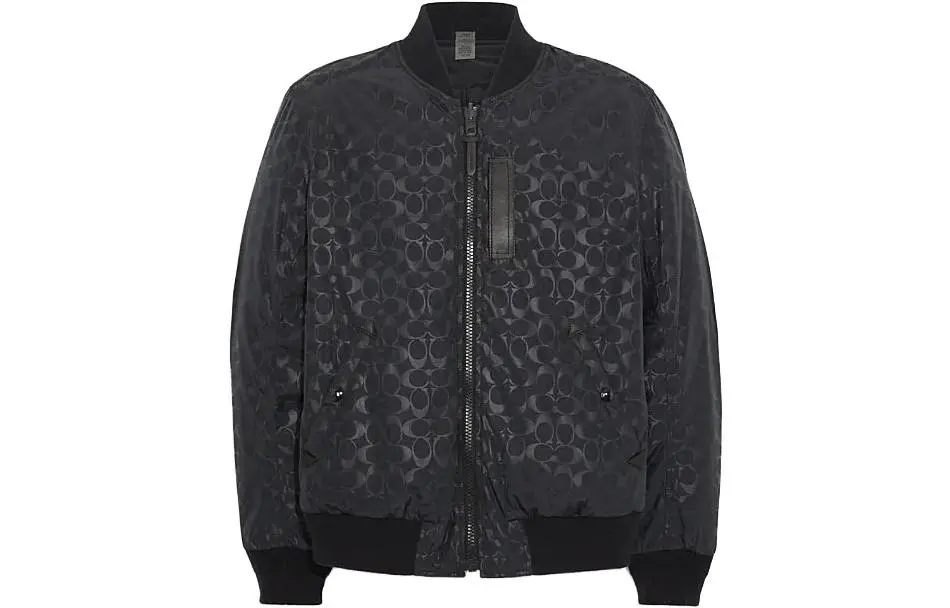 COACH Jackets Men's Baseball Collar Moderate